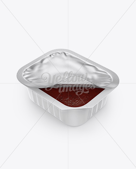 Barbeque Dipping Sauce Mockup (High-Angle Shot)