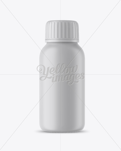 Matte Syrup Bottle Mockup