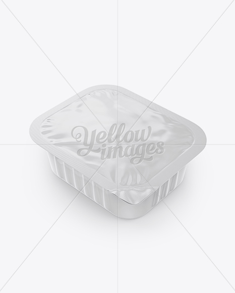 Dipping Sauce With Glossy Closure Mockup (High-Angle Shot) - Free