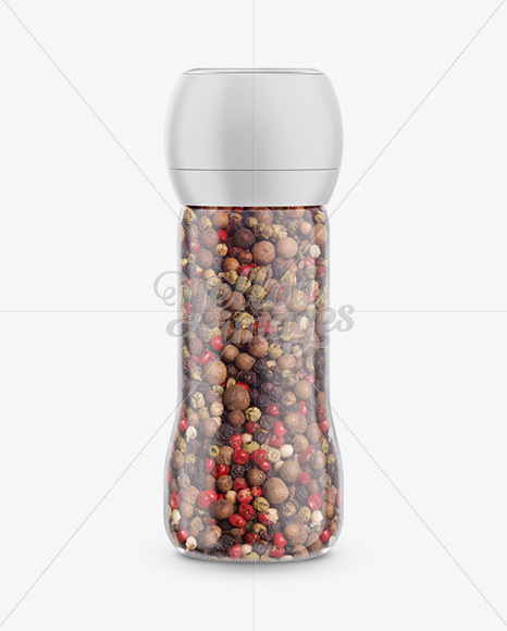 Mixed Pepper Jar Mockup