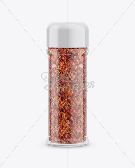 Red Paprika Jar Mockup