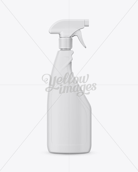 Plastic Trigger Spray Bottle Mockup