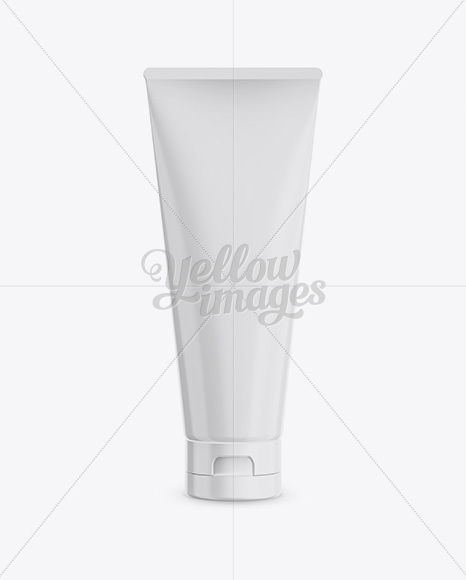 Plastic Cosmetic Tube Mockup