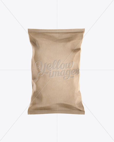 Kraft Snack Bag Mockup