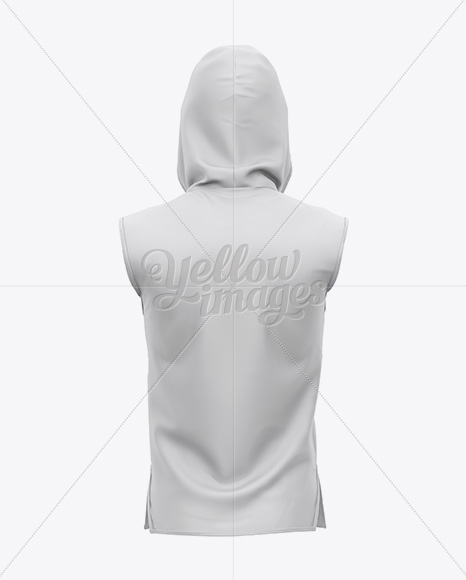 Boxing Ring Jacket Mockup - Back View