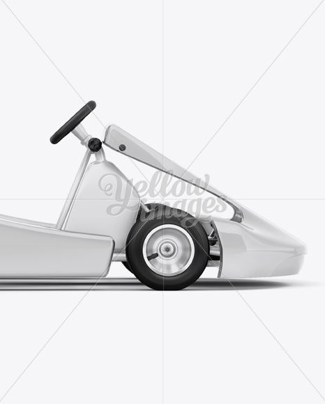 Kart Mockup - Side View