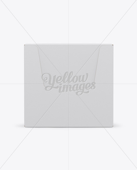 Closed 36x Sachets Box Mockup - Front View