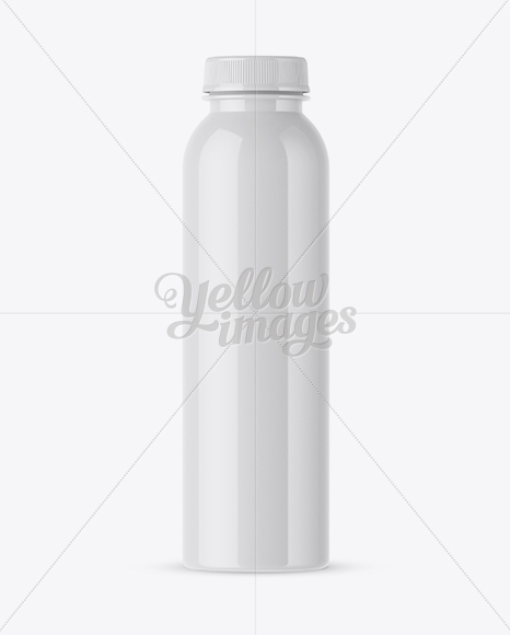 Glossy PET Bottle Mockup