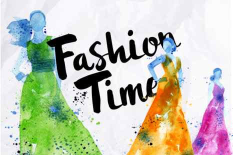 Watercolor Poster Fashion - Shoe fashion