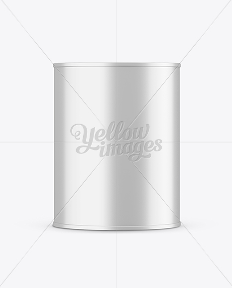 1L Metallic Paint Bucket Mockup