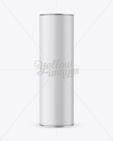 Matte Tube Mockup - Front View