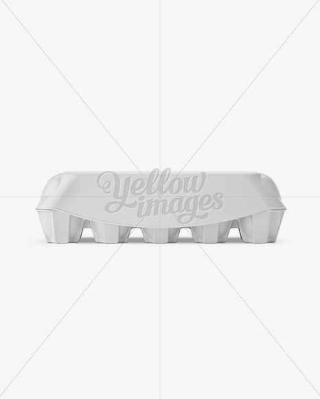 Matte Egg Container - Front View Matte Egg Container - Front View