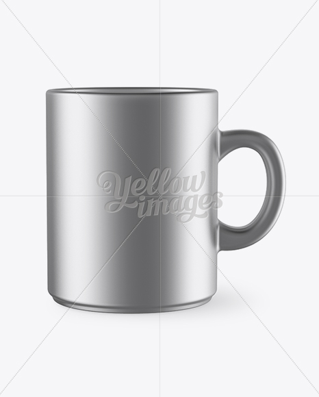 Metallic Mug Mockup