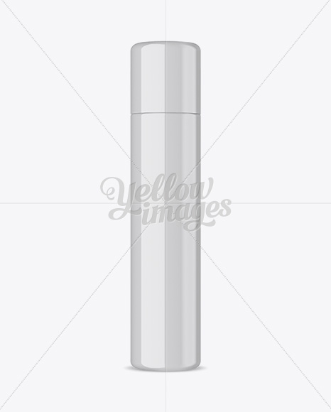 Glossy Spray Bottle Mockup