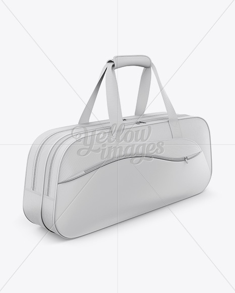 Badminton Bag Mockup - Half-Side View