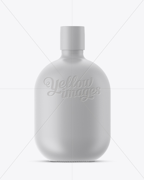 Matte Ceramic Bottle Mockup