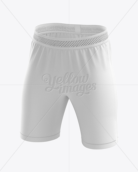 Men’s Soccer Shorts mockup (Half Side View)