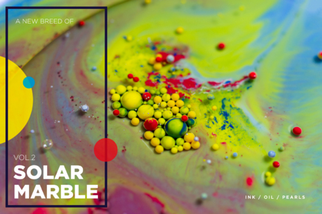 Solar Marble Textures | VOL.2 - Acrylic texture