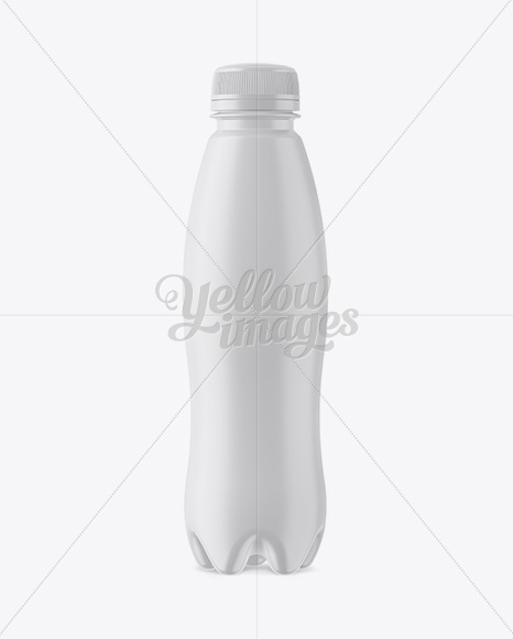 Matte PET Bottle Mockup