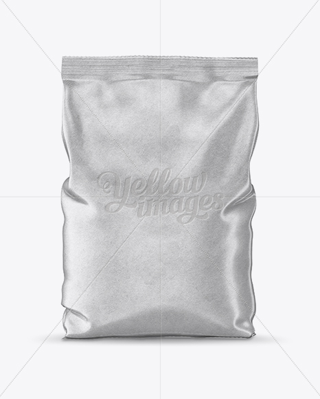 Kraft Bag Mockup - Front View