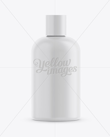 Matte Plastic Bottle Mockup