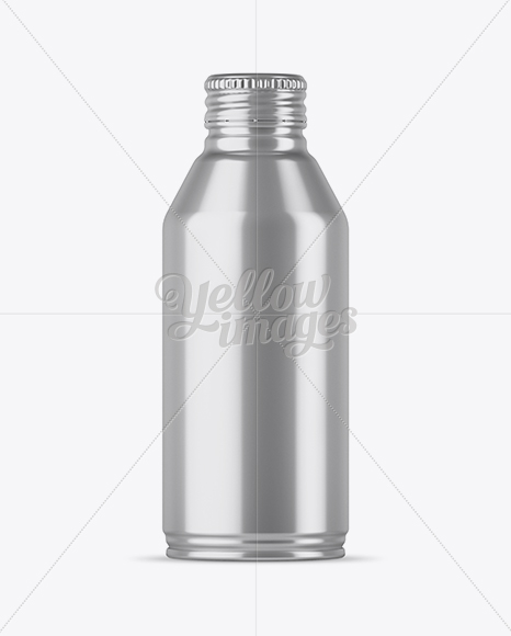 Metallic Drink Bottle Mockup Metallic Drink Bottle Mockup