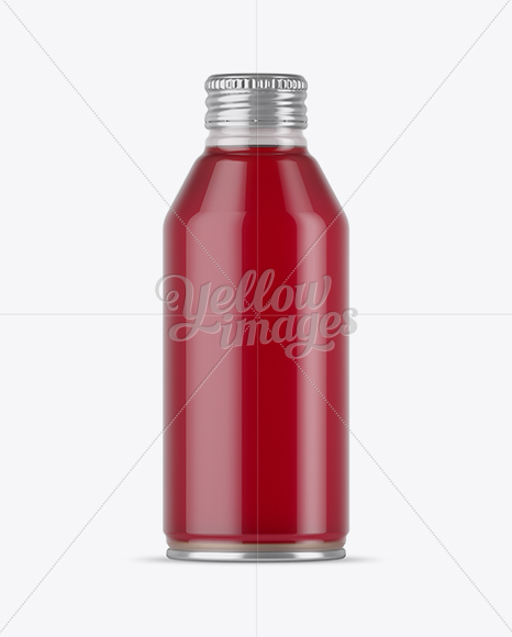 Red Drink Bottle Mockup Red Drink Bottle Mockup