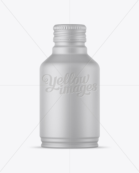 Matte Drink Bottle Mockup