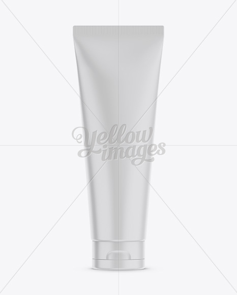 Matte Plastic Cosmetic Tube Mockup