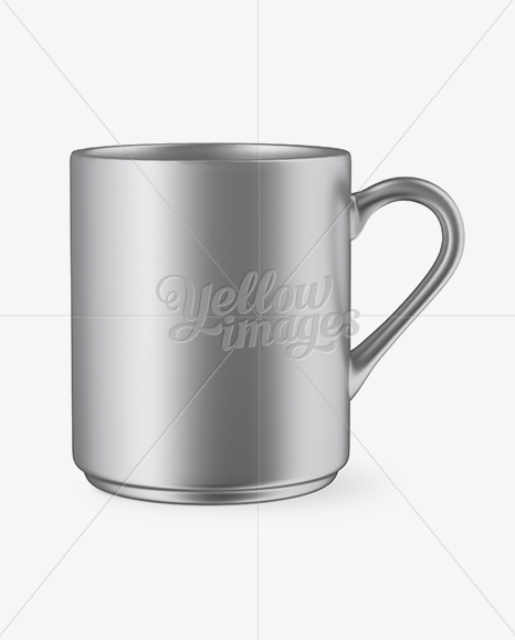 Metallic Mug Mockup Metallic Mug Mockup