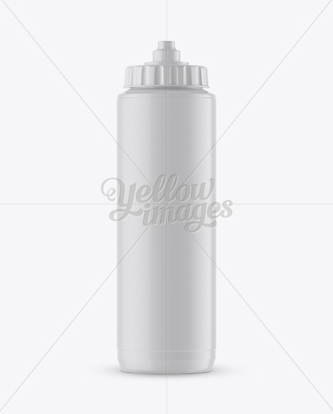 Plastic Sport Bottle Mockup