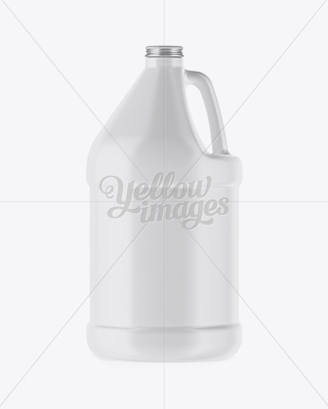 Plastic Juice Jug Mockup