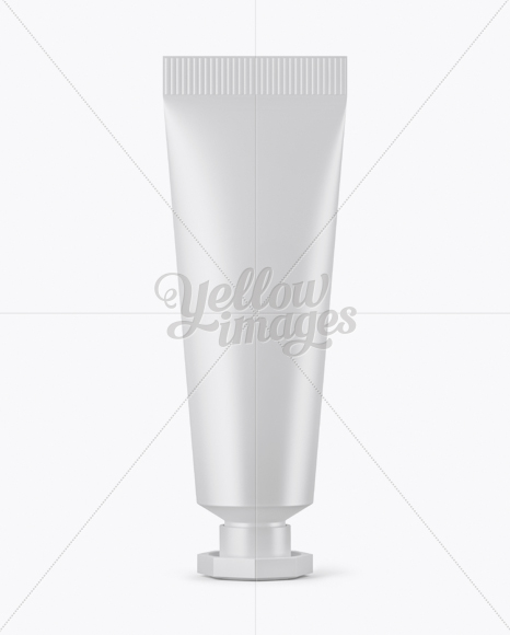 Matte Cosmetic Tube Mockup