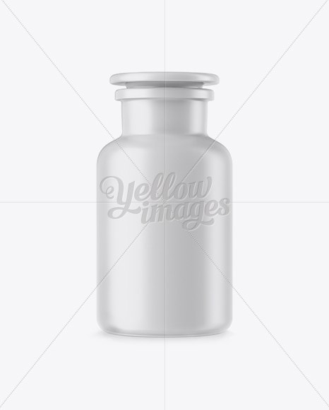 Matte Cosmetic Bottle Mockup