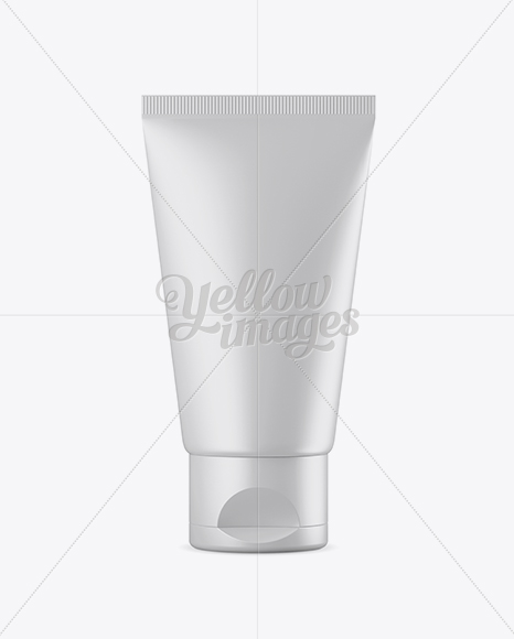 Matte Cosmetic Tube Mockup