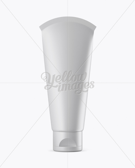 Matte Cosmetic Tube Mockup