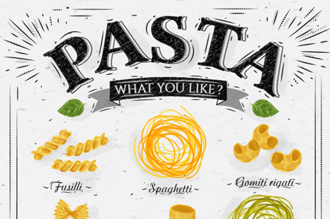 Pasta Poster - Italian food