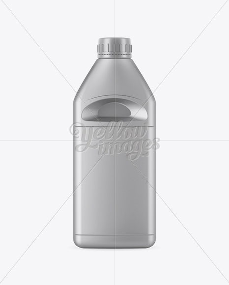 Metallic Jerrycan Mockup