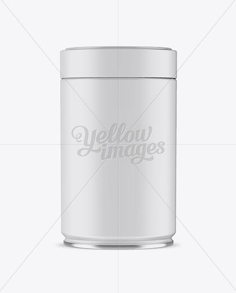 Matte Coffee Jar Mockup