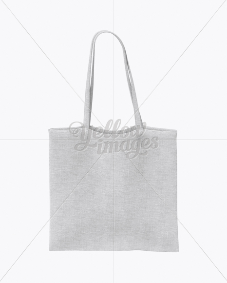 Canvas Bag Mockup - Front View