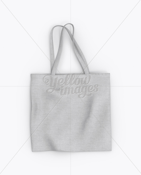 Canvas Bag Mockup - Top View