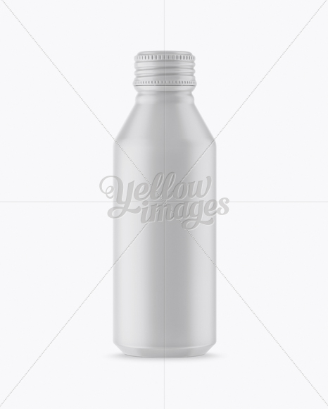 Matte Drink Bottle Mockup