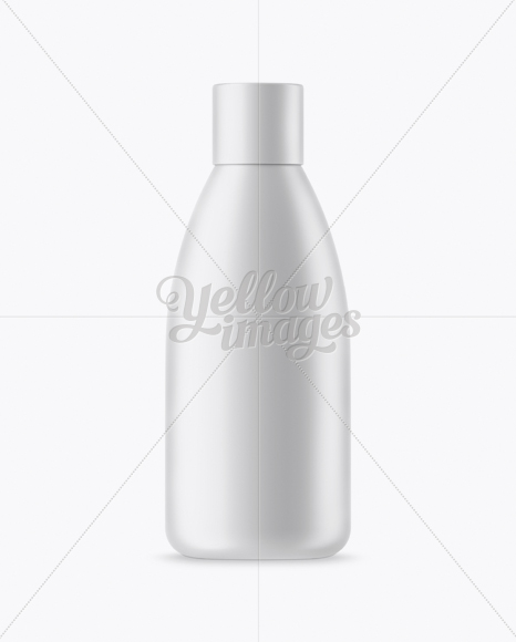 Small Matte Cosmetic Bottle Mockup