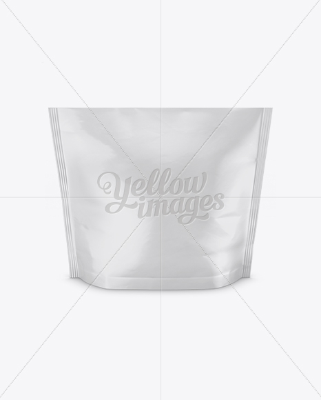 Glossy Stand-up Pouch Mockup