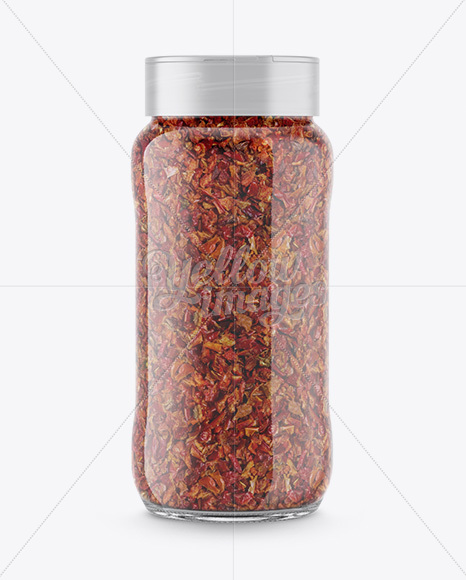 Red Paprika Spice Jar Mockup - Free Download Images High Quality PNG