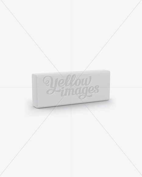 Eraser Mockup - Half Side View