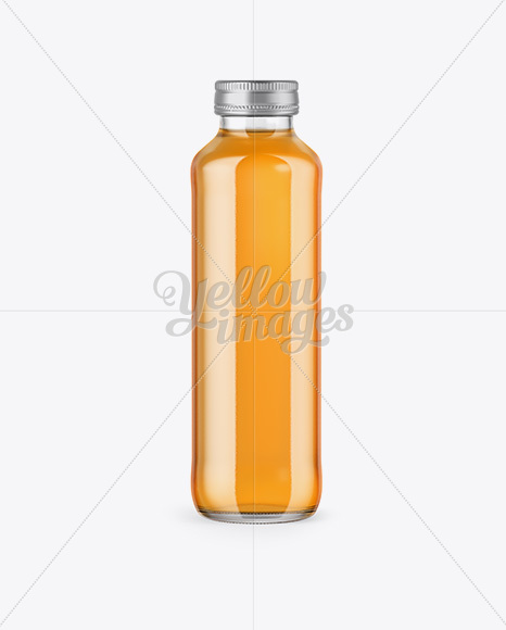 Glass Bottle 14oz Mockup