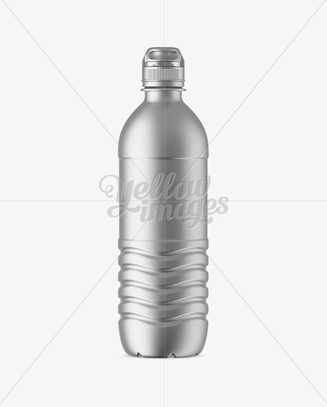 Metallic PET Bottle W/ Sport Cap