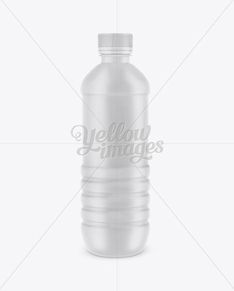 Matte PET Bottle Mockup