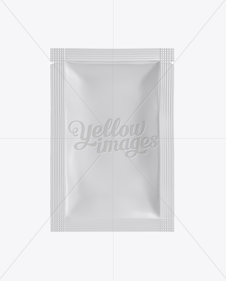 Matte Sachet Mockup